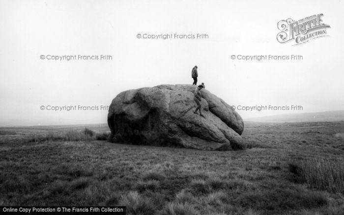 Photo of High Bentham, The Big Stone c.1960