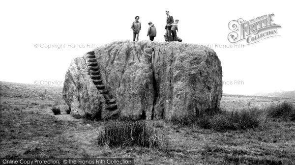 Photo of High Bentham, The Big Stone c.1965