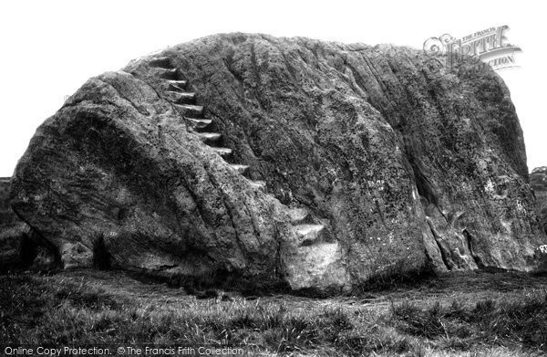 Photo of High Bentham, The Big Stone Of Fourstones c.1955