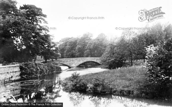Photo of High Bentham, Wenning Bridge c.1930