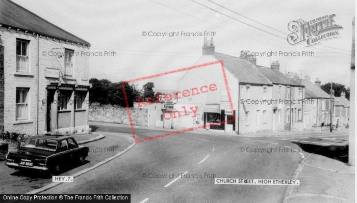 Photo of High Etherley, Church Street c.1960