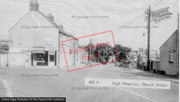 Photo of High Etherley, Church Street c.1960