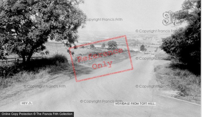 Photo of High Etherley, From Toft Hill c.1960