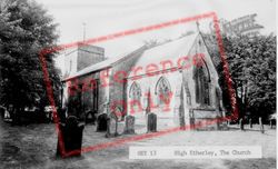 St Cuthbert's Church c.1960, High Etherley