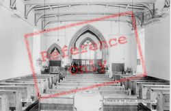 The Church Interior c.1960, High Etherley