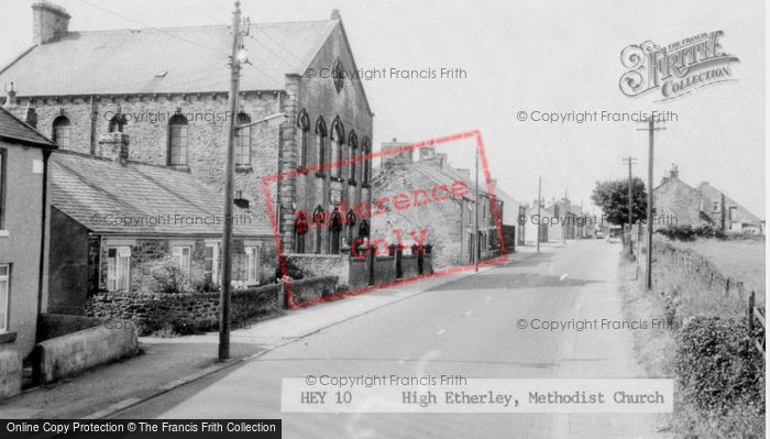 Photo of High Etherley, The Methodist Church c.1960