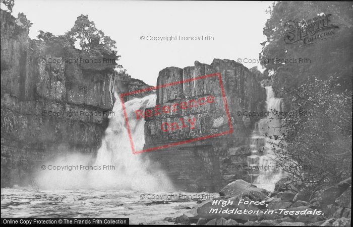Photo of High Force, c.1950
