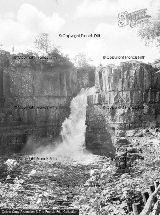 Photo of High Force, c.1960