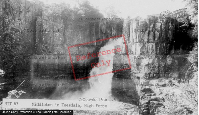 Photo of High Force, c.1960