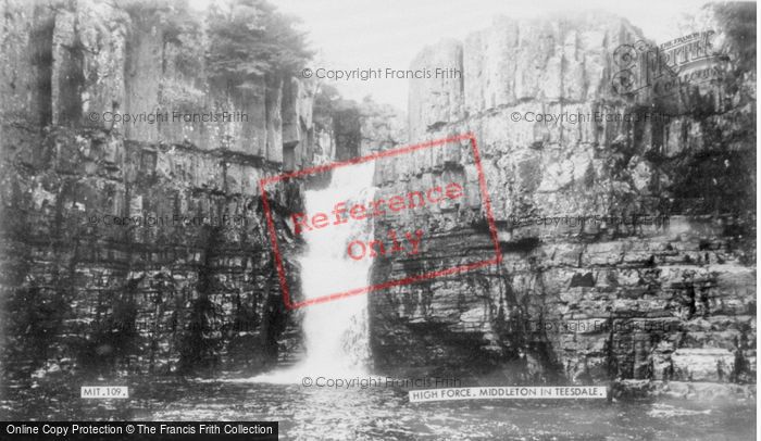 Photo of High Force, c.1965