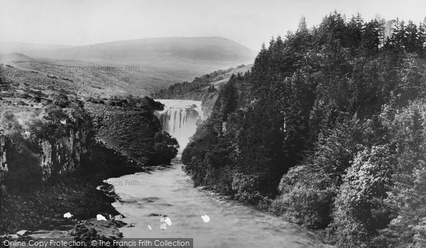 Photo of High Force, In Flood 1892