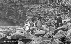 On The Rocks By The Falls 1903, High Force