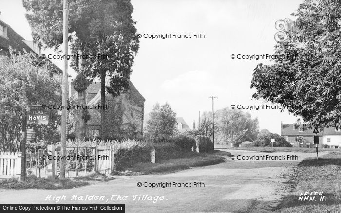 Photo of High Halden, The Village c.1955