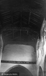 St Andrew's Church Roof c.1965, High Ham
