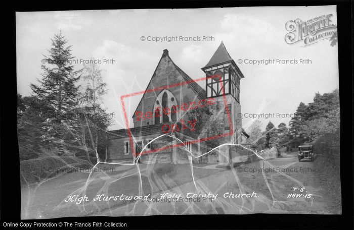 Photo of High Hurstwood, Holy Trinity Church c.1955