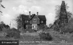 The Vicarage c.1955, High Hurstwood