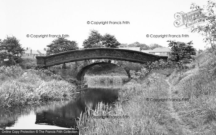 Photo of High Lane, Wharf Bridge c.1955