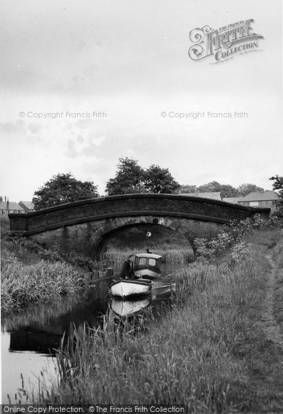 Photo of High Lane, Wharf Bridge c.1955