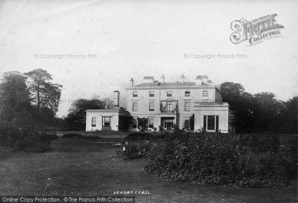 Photo of High Legh, East High Legh Hall 1897