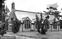The Hall Chapel c.1955, High Legh