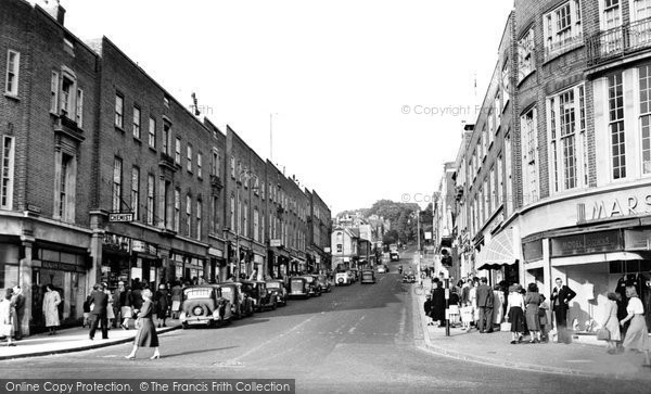 Photo of High Wycombe, Crendon Street c.1955