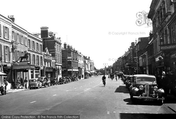 Photo of High Wycombe, High Street c.1955
