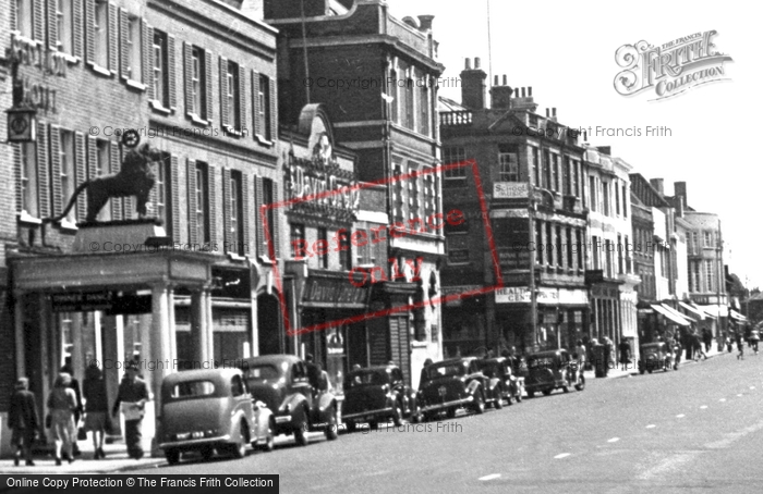Photo of High Wycombe, High Street c.1955