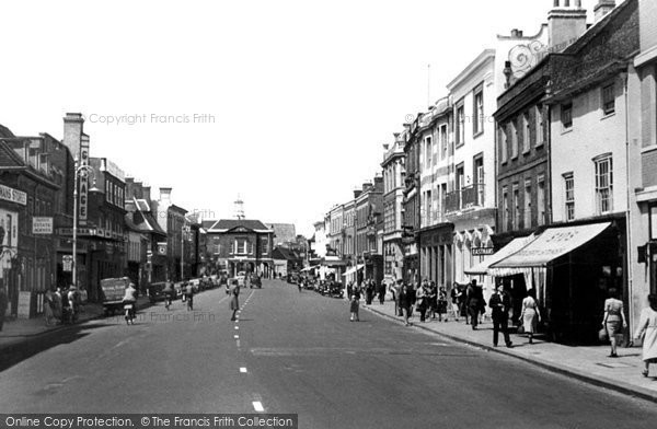Photo of High Wycombe, High Street c.1955