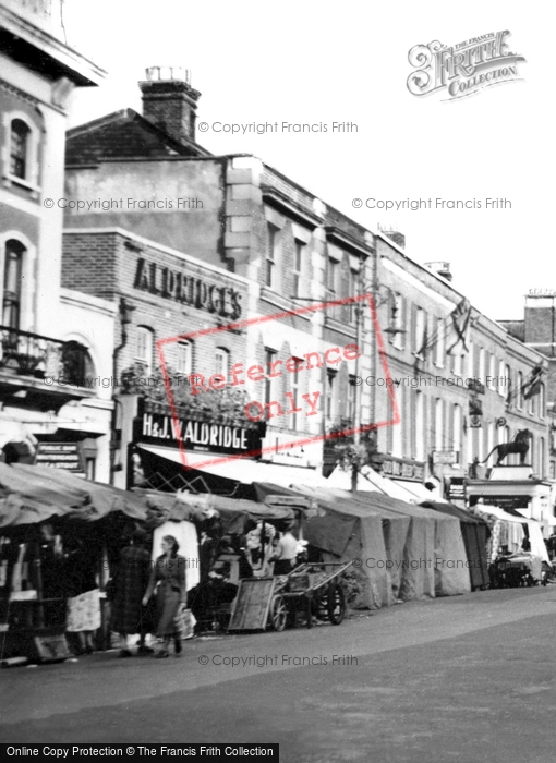 Photo of High Wycombe, High Street c.1955