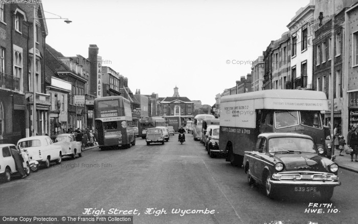 Photo of High Wycombe, High Street c.1965