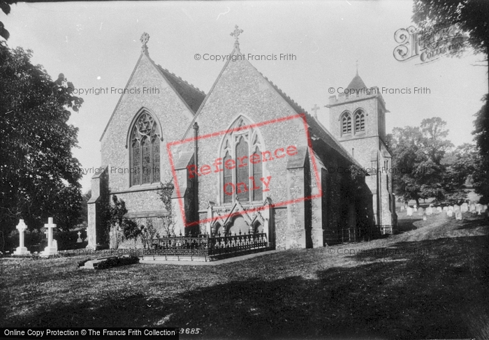 Photo of High Wycombe, Hughenden Church 1906