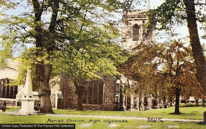 Photo of High Wycombe, Parish Church c.1965