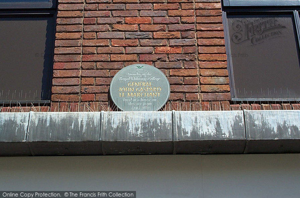 Photo of High Wycombe, Plaque To General Gaspard Le Marchant, Church Street 2005