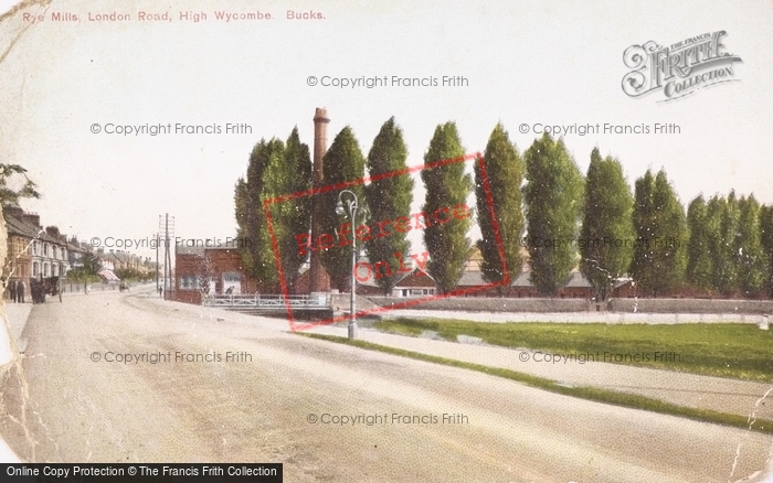 Photo of High Wycombe, Rye Mills, London Road c.1918