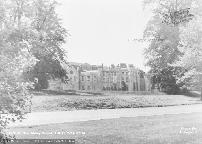 Photo of High Wycombe, The Abbey School c.1955