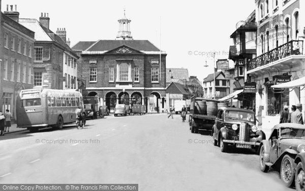 Photo of High Wycombe, The Guildhall c.1955