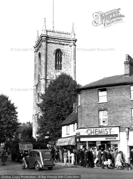 Photo of High Wycombe, The Parish Church c.1955