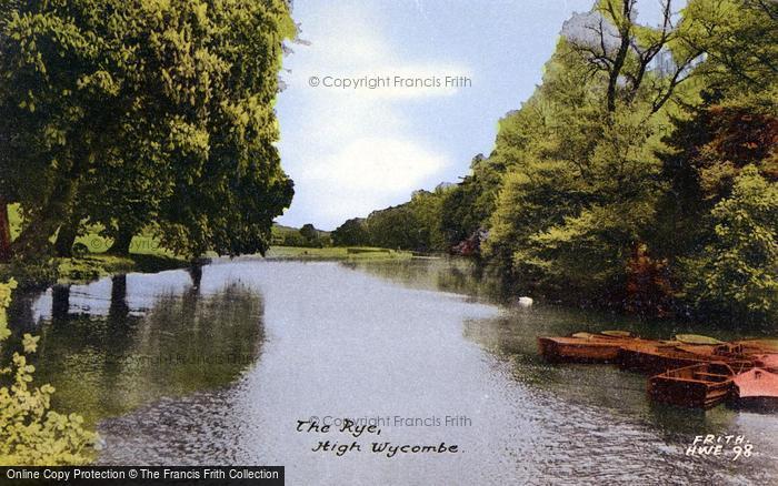 Photo of High Wycombe, The Rye c.1960