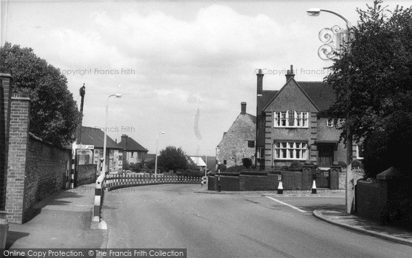 Photo of Higham Ferrers, Kimbolton Road Corner c.1955