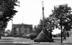 Market Square c.1955, Higham Ferrers