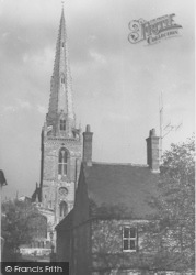 St Mary's Church c.1955, Higham Ferrers