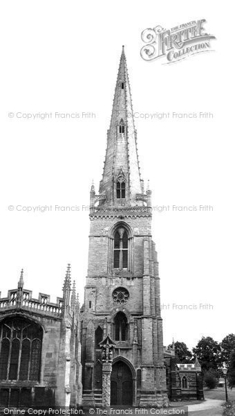 Photo of Higham Ferrers, St Mary's Church c.1955