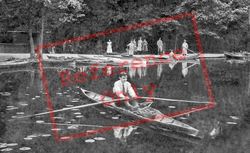 Rowing On The Lake 1921, Highams Park