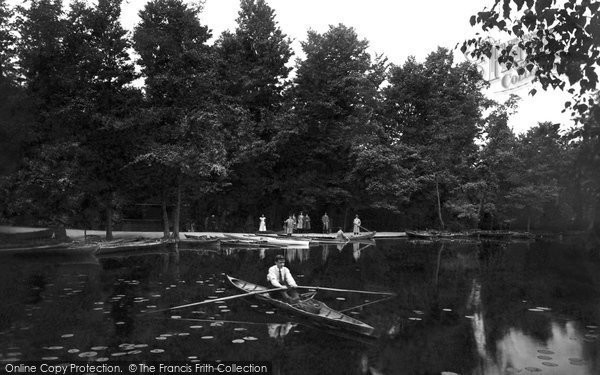 Photo of Highams Park, The Lake 1921