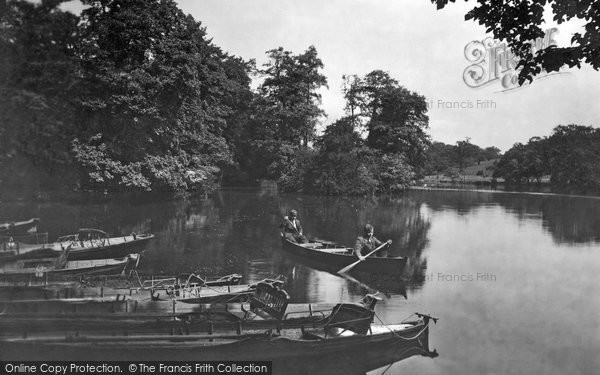 Photo of Highams Park, The Lake 1921