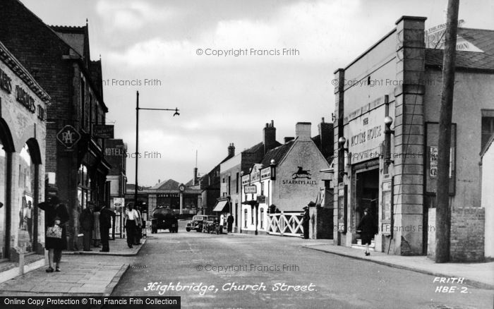 Photo of Highbridge, Church Street c.1950