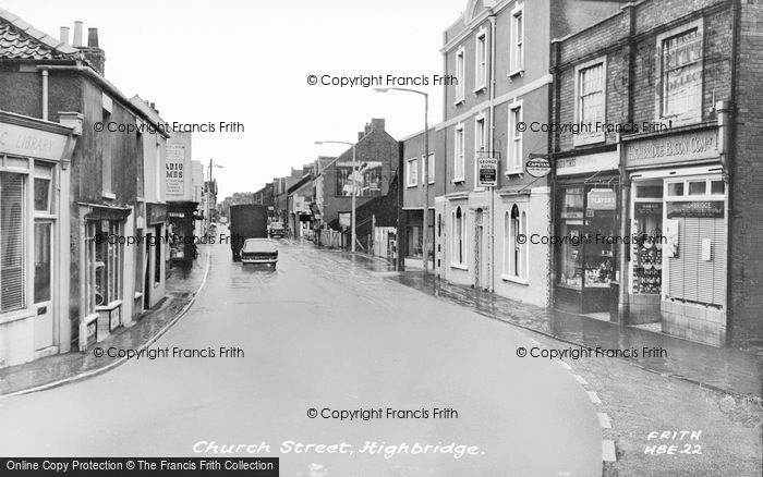 Photo of Highbridge, Church Street c.1960
