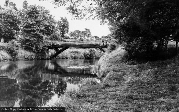 Photo of Highbridge, River Brue And New Bridge c.1960