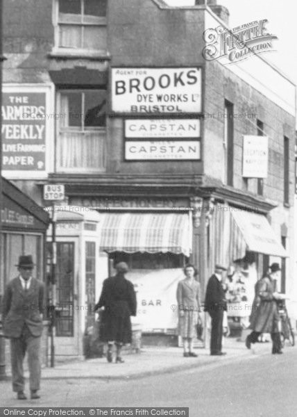 Photo of Highbridge, Shop In Church Street c.1950