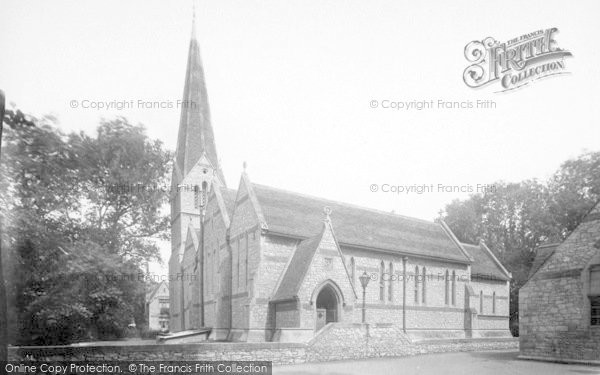 Photo of Highbridge, St John's Church 1903